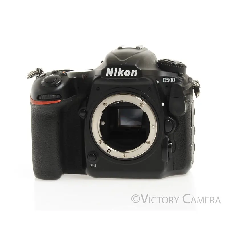 Nikon D500 20.9mp Digital SLR Camera w/ Box (~76,000 Shots) [EXC]