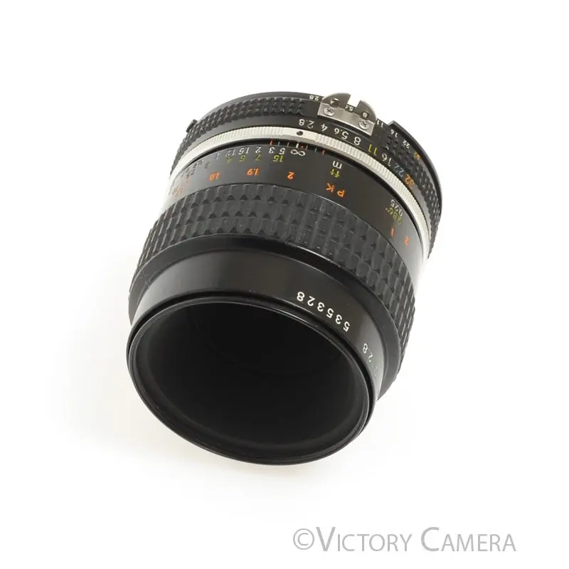 Nikon Micro-Nikkor 55mm f2.8 AI-S Man. Focus Lens -Smooth Focus- [EXC+]