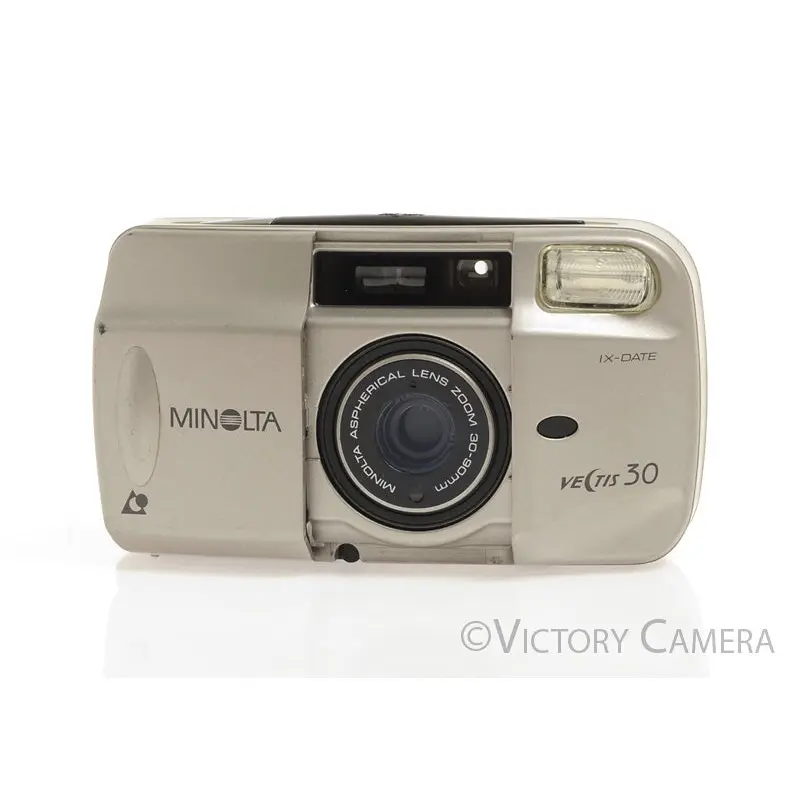 Minolta Vectis 30 35mm Point & Shoot Film Camera  [EXC]