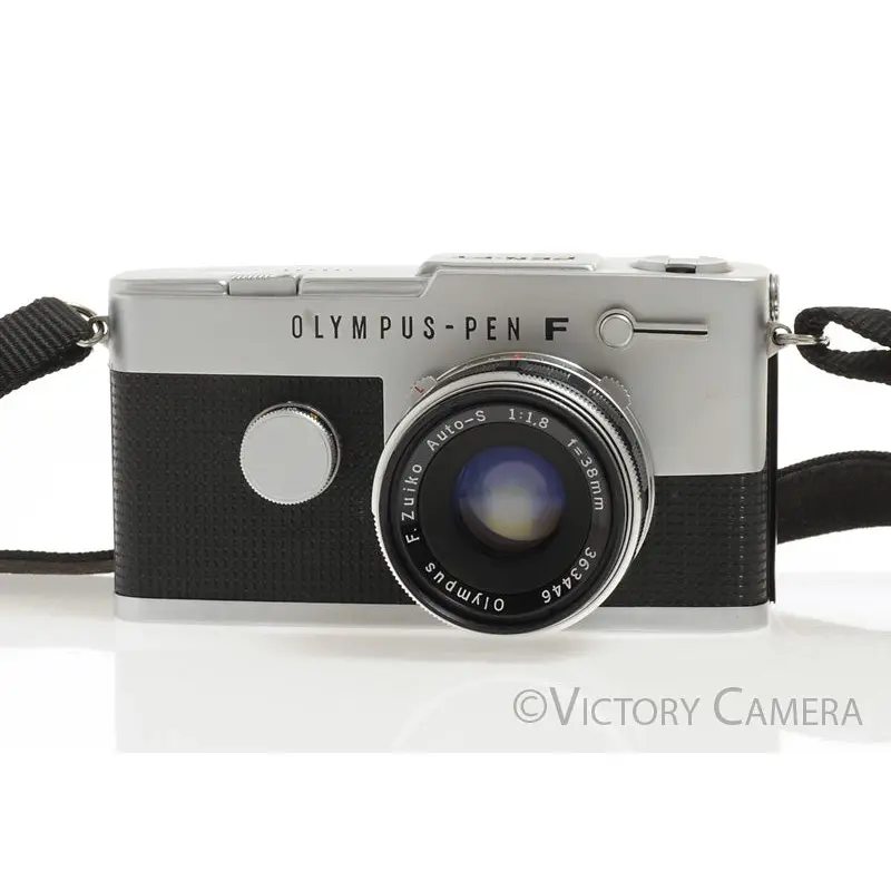Olympus PEN-FT 35mm Half-Frame Camera w/ 38mm f1.8 Lens -New Seals- [EXC+]