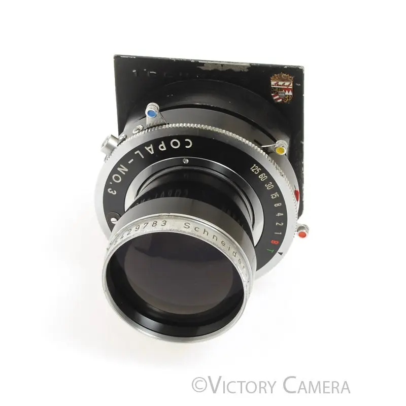 Schneider Tele-Xenar 360mm f5.5 Lens Copal 3 Shutter Linhof Board [EXC]