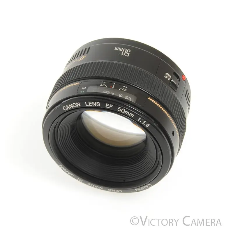 Canon EOS EF 50mm f1.4 USM Autofocus Prime Lens [MINT-]