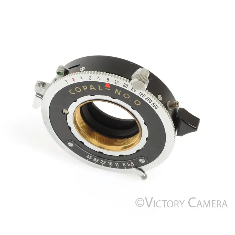 Copal #0 No. 0 Shutter f5.6 Scale (only) for 4x5 Large Format [EXC+]