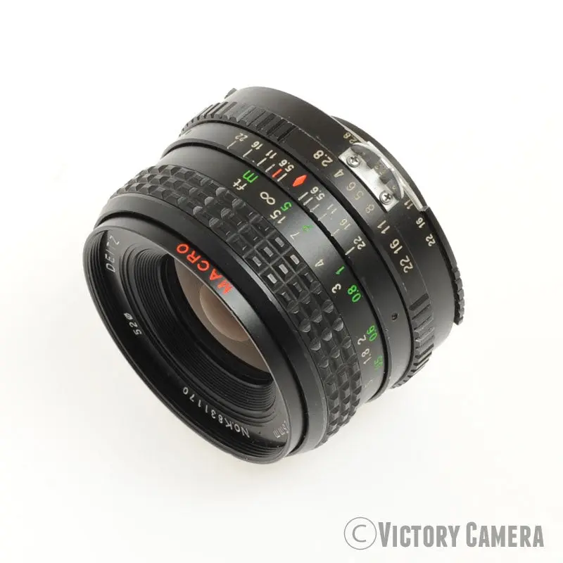 Deitz 28mm f2.8 1:4 Wide Angle Macro Lens for Nikon AI [EXC]