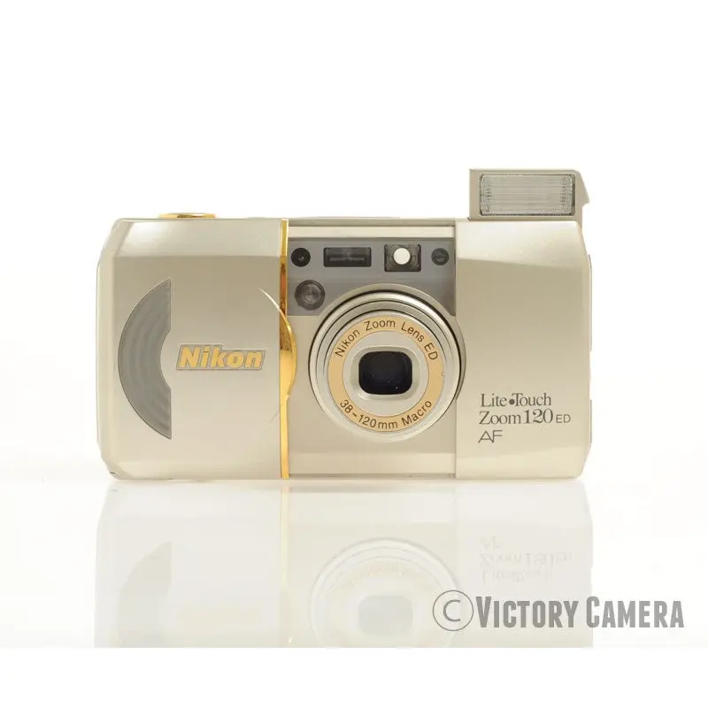 Nikon Lite Touch Zoom 120 ED 35mm Point & Shoot Film Camera  [EXC+]