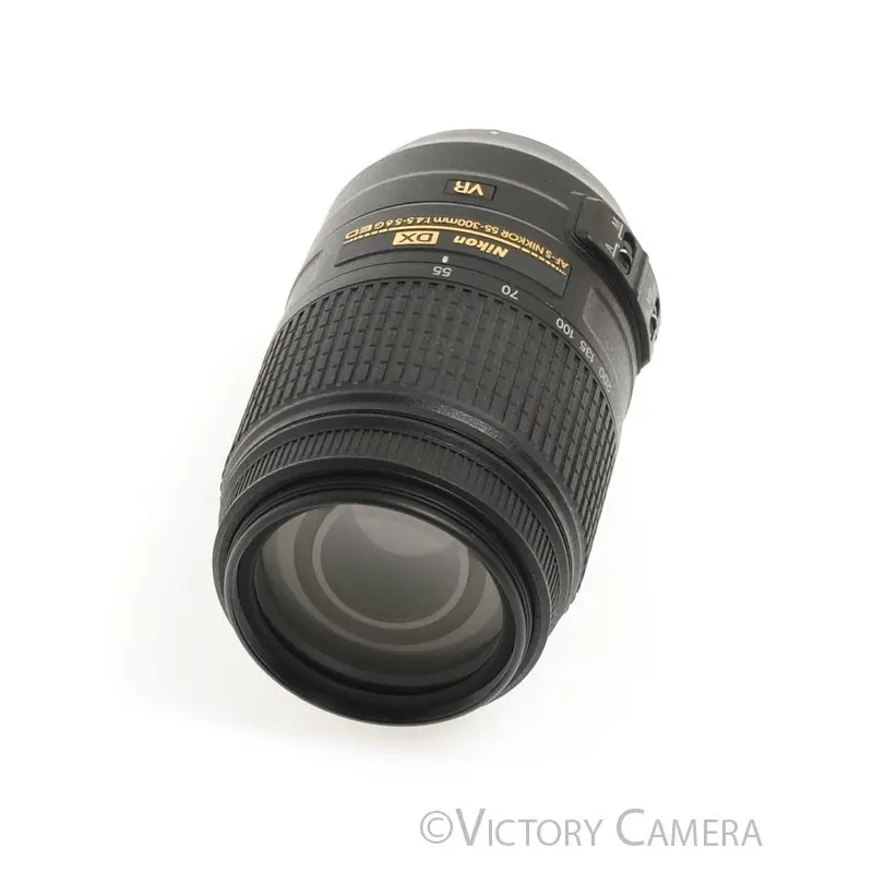Nikon Nikkor AF-S 55-300mm f4.5-5.6 G ED VR DX Telephoto Zoom Lens [EXC+]