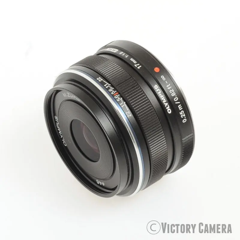 Olympus M.Zuiko Digital 17mm f1.8 Prime Lens for Micro 4/3 [EXC+]
