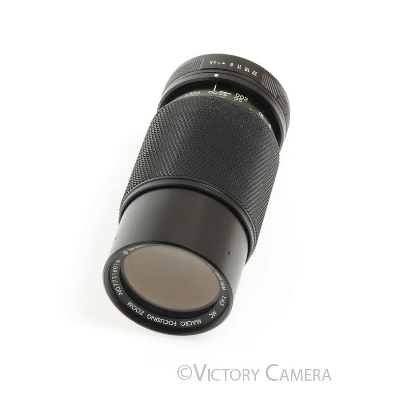 Vivitar SMS 80-200mm f4.5 Macro Telephoto Lens for Pentax K Mount [EXC+]