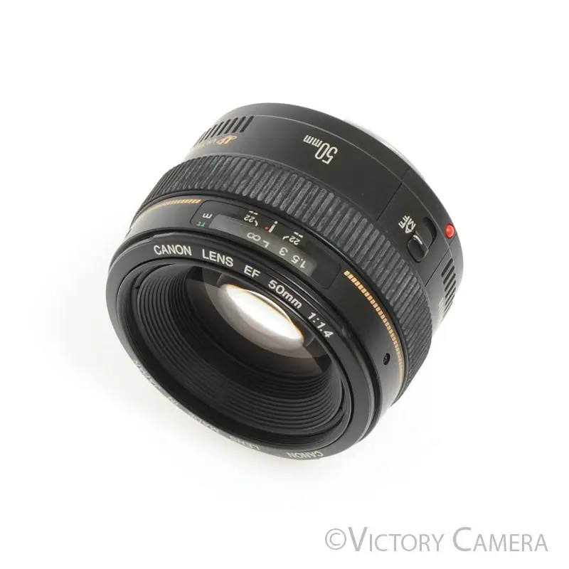 Canon EOS EF 50mm f1.4 USM Autofocus Prime Lens  [EXC+]