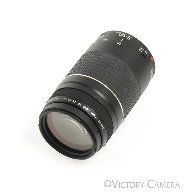 Canon EOS EF 75-300mm f4-5.6 III Telephoto Zoom Lens [MINT-]