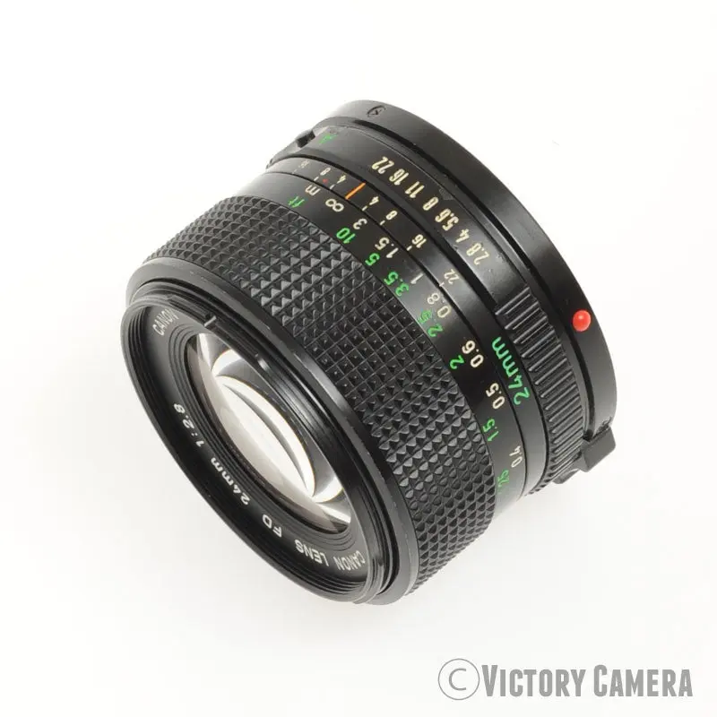 Canon FD 24mm f2.8 (late version) Wide Angle Prime Lens [EXC+]