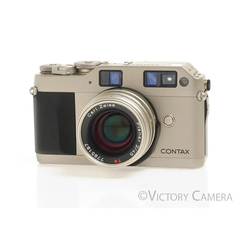Contax G1 35mm Autofocus Film Camera w/ Planar 45mm f2 Prime Lens [EXC+]