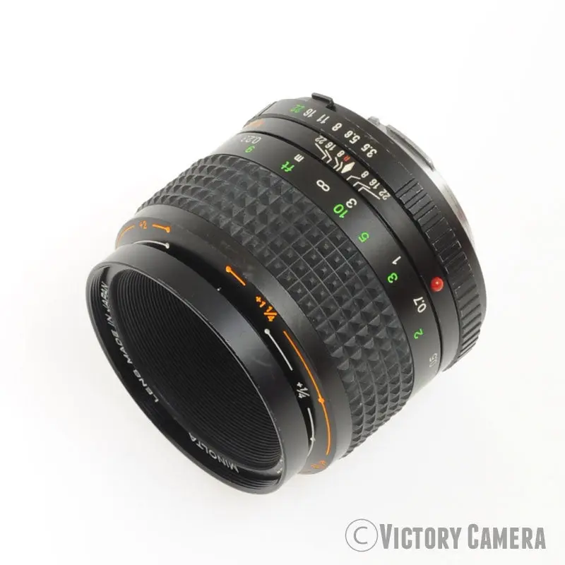 Minolta MD Rokkor-X 50mm f3.5 Macro Prime Lens [EXC]