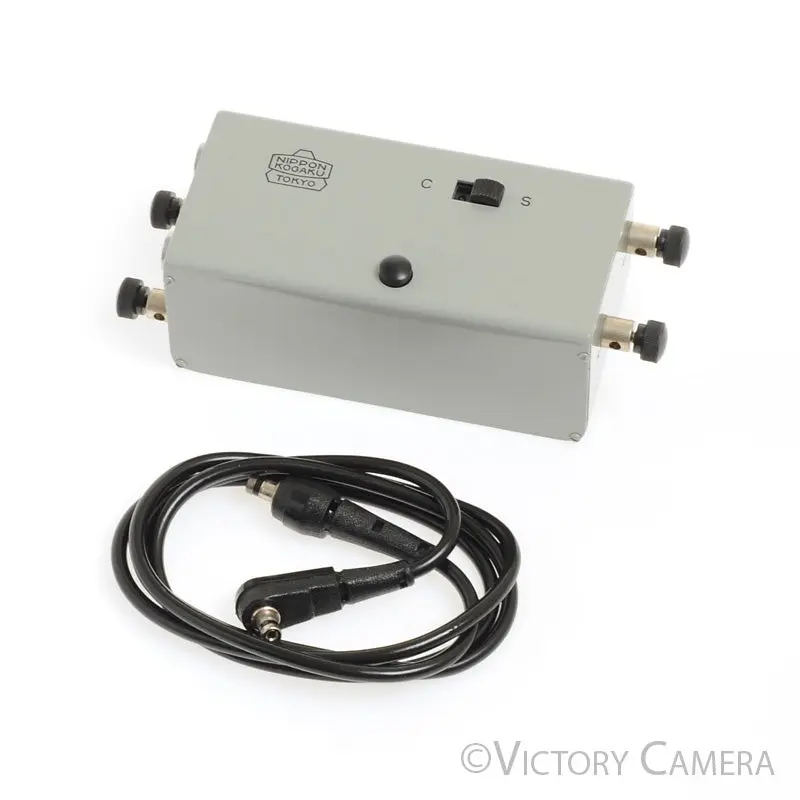 Nikon F RARE Motor Drive Relay with Box for F36 & F250 Nippon Kogaku  [MINT]
