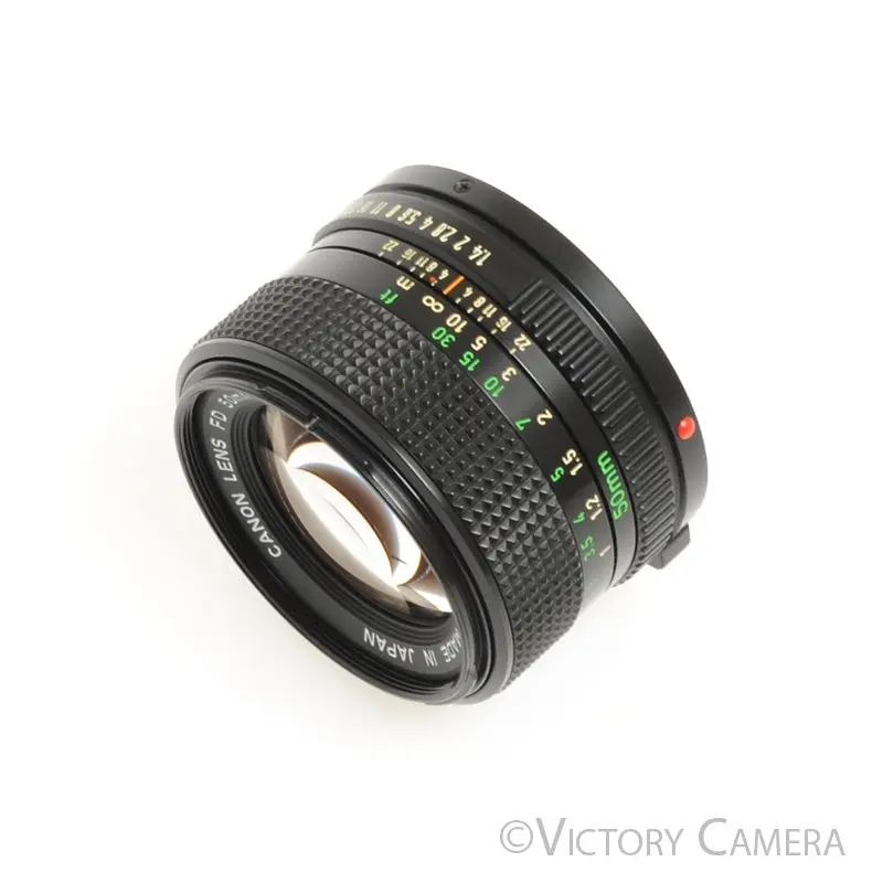 Canon FD 50mm f1.4 (late version) Fast Prime Lens [MINT-]