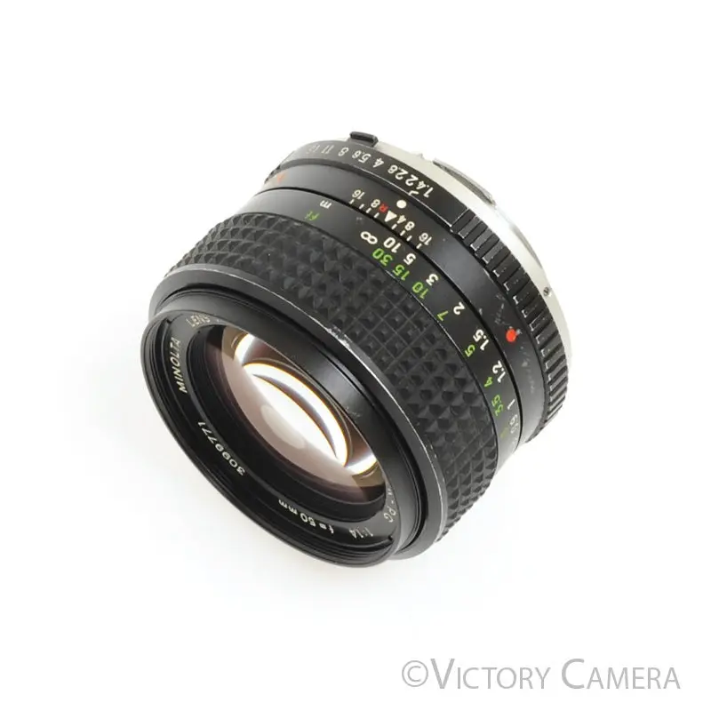Minolta MC Rokkor-PG 50mm f1.4 Prime Lens [EXC]