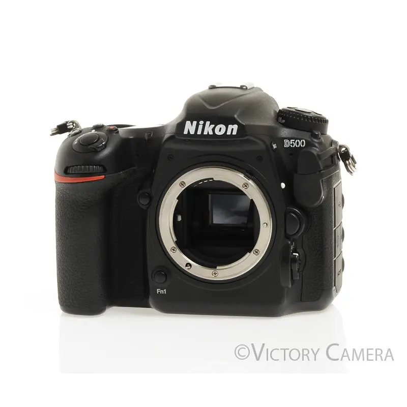 Nikon D500 20.9mp Digital SLR Camera Body ~6400 Shots [EXC+]