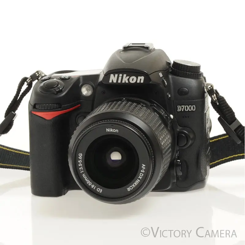 Nikon D7000 16.2MP Digital Camera w/ 18-55mm Lens ~17000 shots- [EXC+]