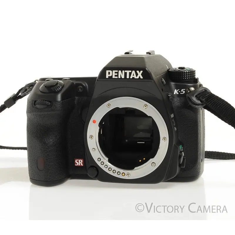 Pentax K-5 SR 16.3MP Digital SLR Camera Body [EXC+]