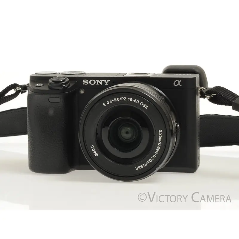 Sony A6300 24.2MP 4K Mirrorless Digital Camera w/ 16-50mm Zoom Lens [MINT-]