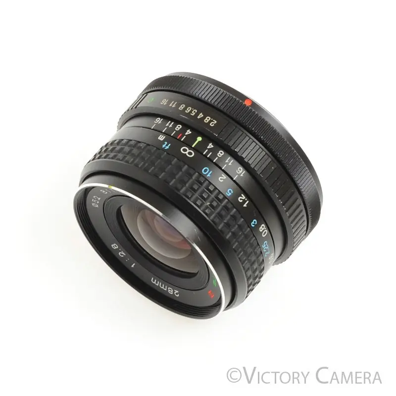 Tokina RMC 28mm f2.8 Wide Angle Prime Lens for Canon FD [MINT-]