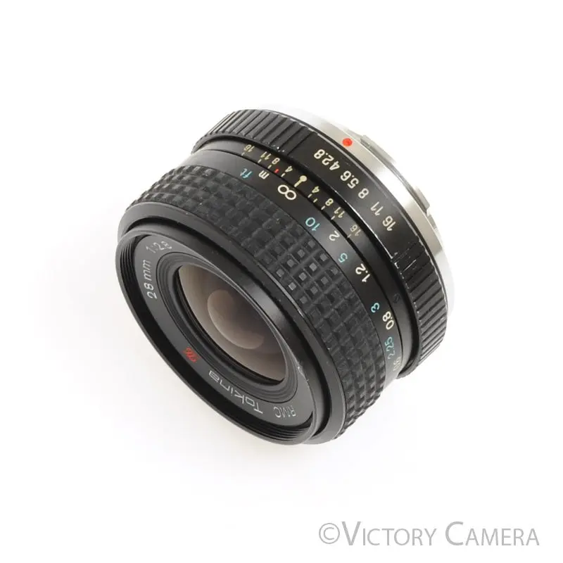 Tokina RMC 28mm f2.8 Wide Angle Prime Lens for Pentax K Mount [EXC+]