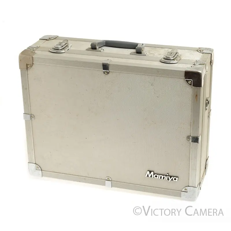 Mamiya Chrome Metal Case for RB67 System (~18" x 14" x 7") [GOOD]