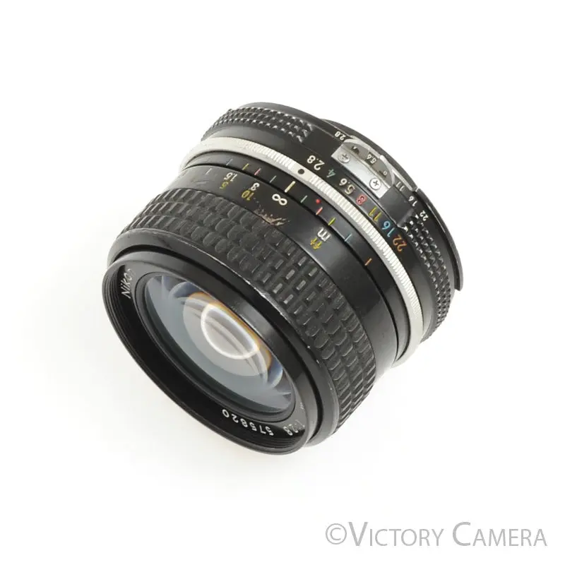 Nikon Nikkor 24mm f2.8 AI Wide Angle Prime Lens -Small Mark- [GOOD]