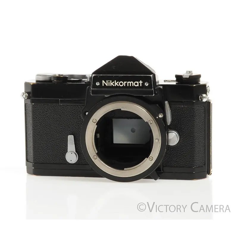 Nikon Nikkormat FT-N FTN Black 35mm Film Camera Body [EXC-]