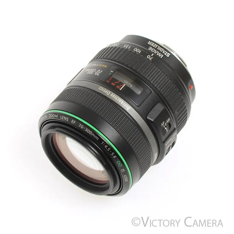 Canon EOS EF 70-300 4.5-5.6 DO IS USM Diffractive Optics Zoom Lens [EXC+]