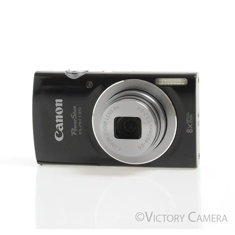 Canon PowerShot ELPH 135 16MP Digital Point & Shoot Camera [EXC]