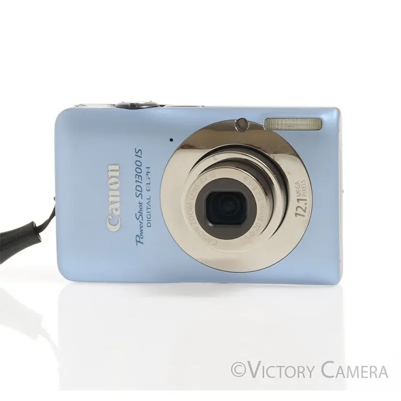 Canon PowerShot SD1300 IS Digital ELPH 12MP Compact Digital Camera  [EXC]