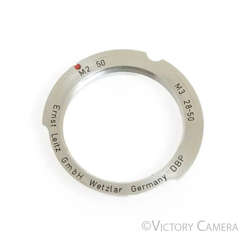 Leica 50mm M2 M3 5cm LTM to M Mount Lens Adapter [EXC+]