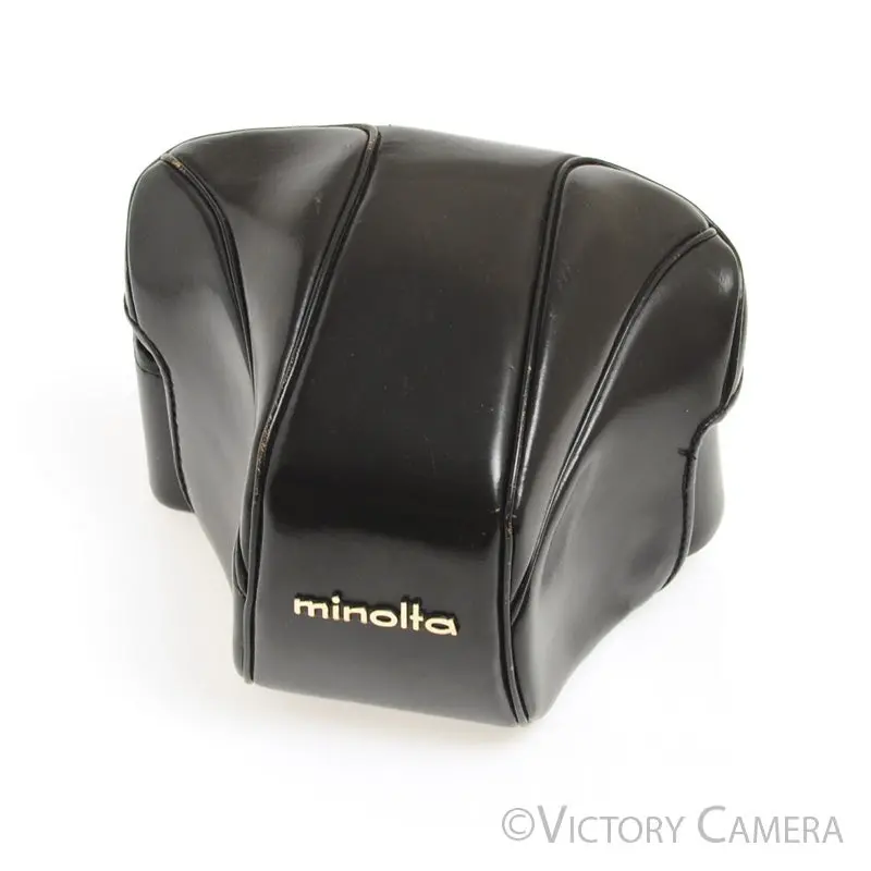 Minolta SRT Black Leather Ever Ready Case