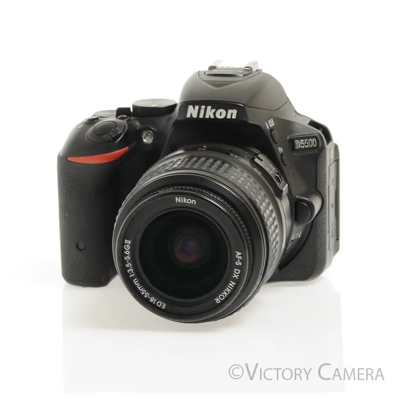 Nikon D5500 24.2MP Digital SLR Camera w/ 18-55mm Zoom Lens 21100 Shots [EXC]