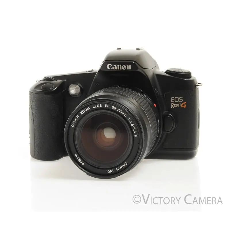 Canon EOS Rebel G 35mm Autofocus Film Camera w/ 28-80mm Zoom Lens [EXC]