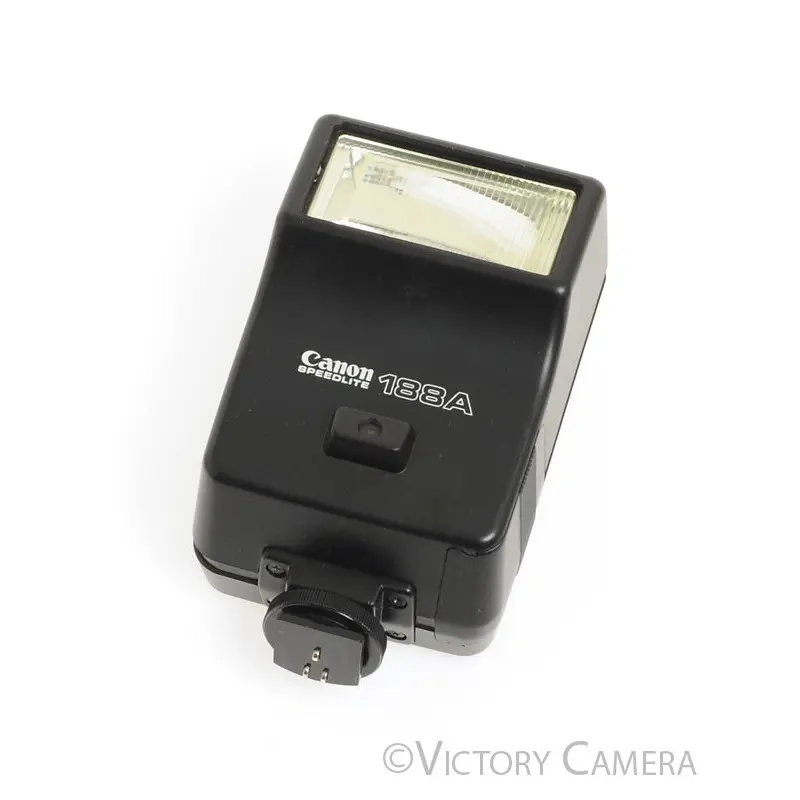 Canon Speedlite 188A Flash for 35mm Film Cameras [EXC+]