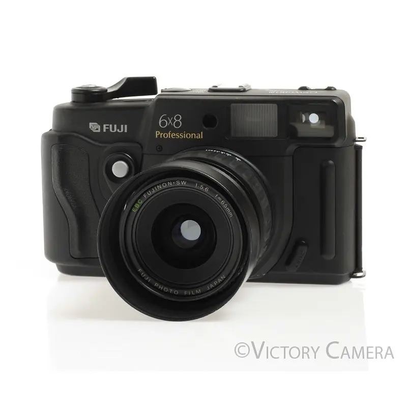 Fuji GSW680III 6x8 Medium Format Rangefinder Camera w/ 65mm f5.6 Lens [EXC+]