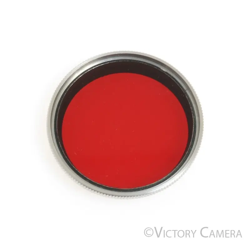Leica GECOO Dark Red r.h. Filter for Summitar Lenses [EXC]