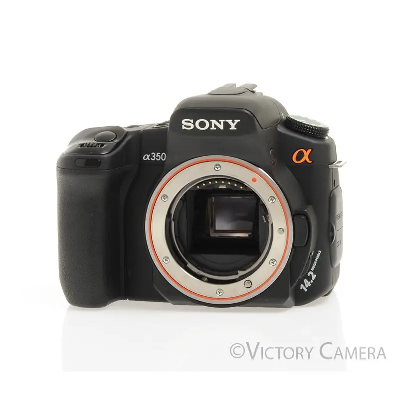 Sony a350 14.2MP Digital SLR Camera Body + Charger [EXC+]