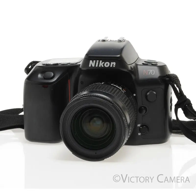 Nikon N70 35mm AF SLR Film Camera w/ Nikkor 28-80mm Zoom Lens [EXC-]