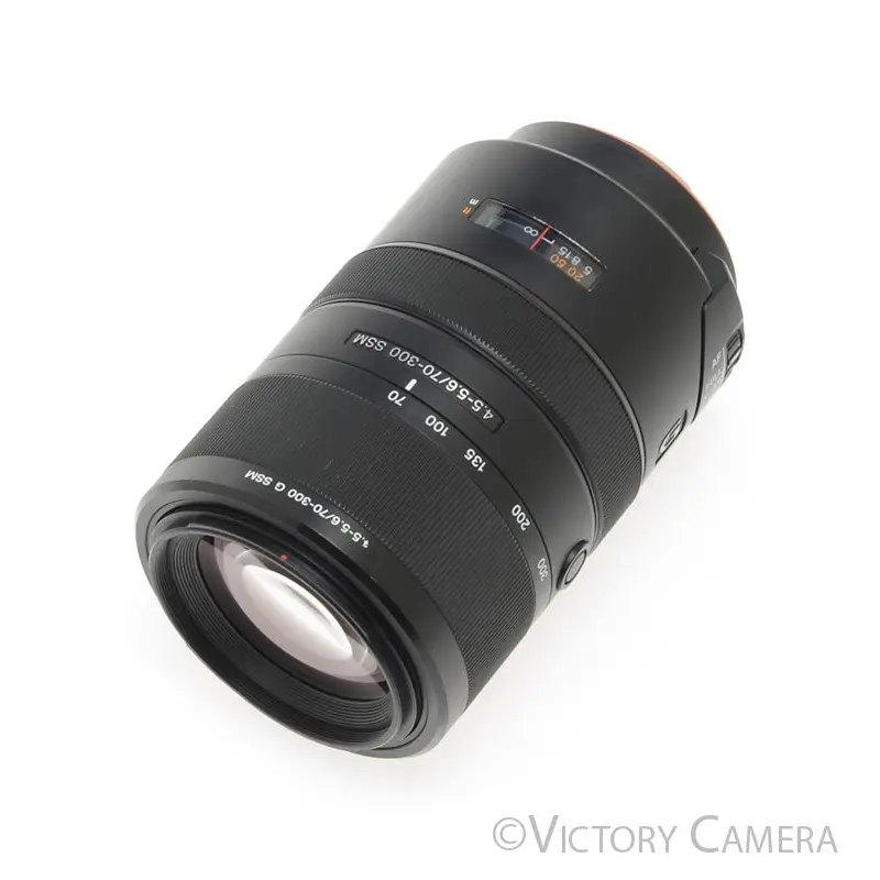 Sony 70-300mm f4.5-5.6 G SSM SAL70300G Telephoto Zoom Lens for A Mount [EXC]