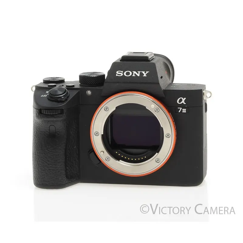 Sony A7III 24.2MP 4k Mirrorless Full Frame Digital Camera Body [EXC+]