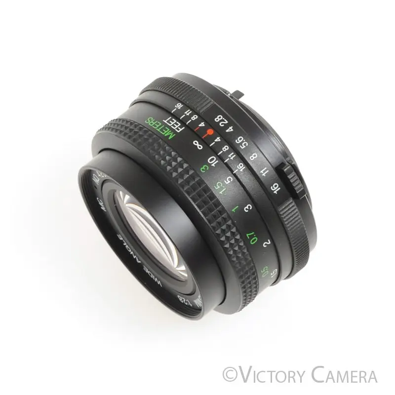 Vivitar 28mm f2.8 MC Wide Angle Lens for Olympus OM [EXC]