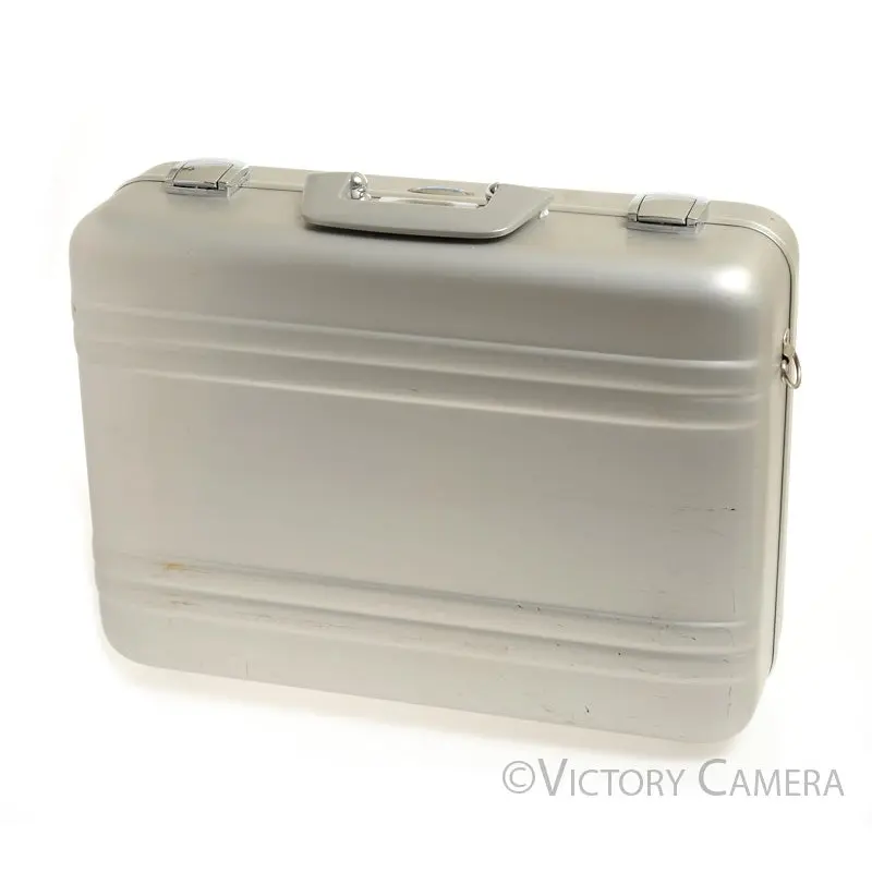 Zero Halliburton Vintage Aluminum Camera Case (~18" x 12" x 5") [EXC]