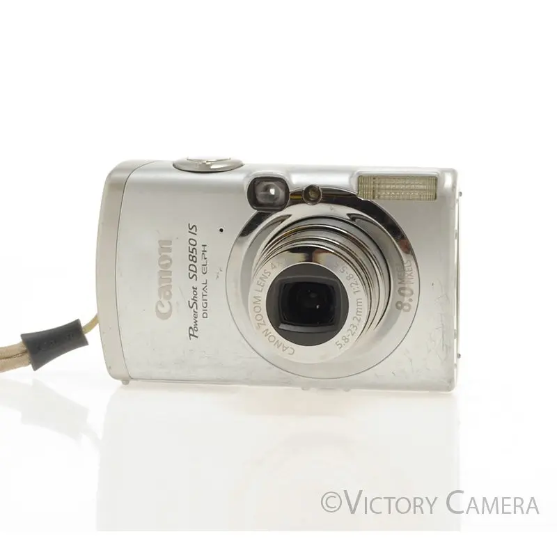 Canon Powershot SD850 IS 8.0MP Digital Point and Shoot Camera [EXC-]