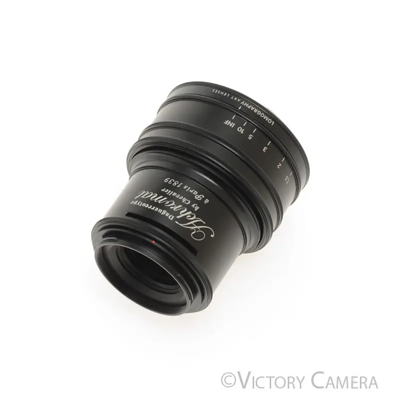 Lomography Daguerreotype Achromat 64mm f2.9 Art Lens Black for Nikon F [EXC+]