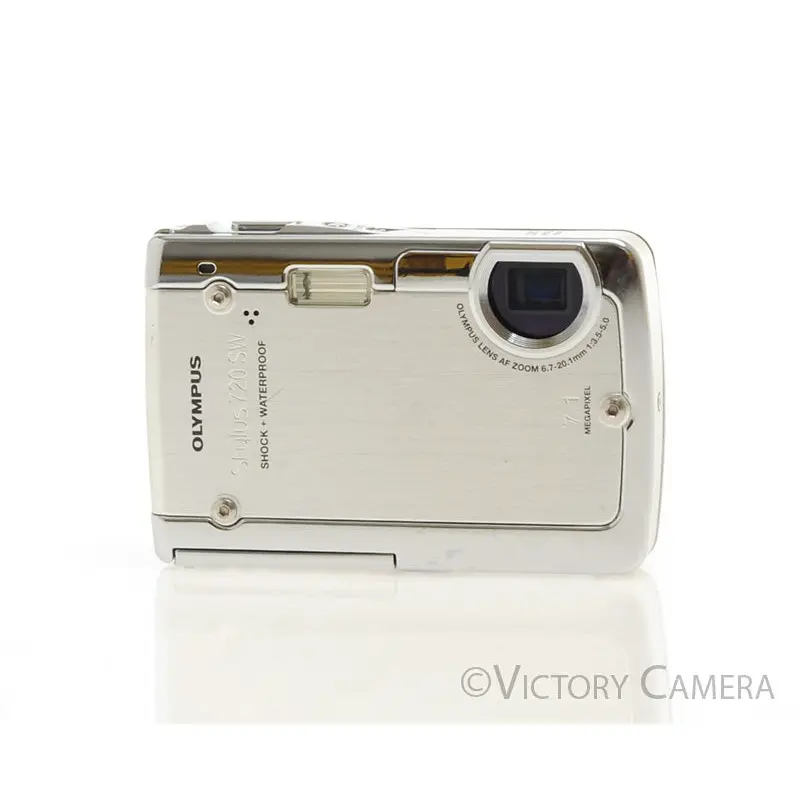 Olympus Stylus 720 SW  7.1 Digital Point and Shoot Camera [EXC]