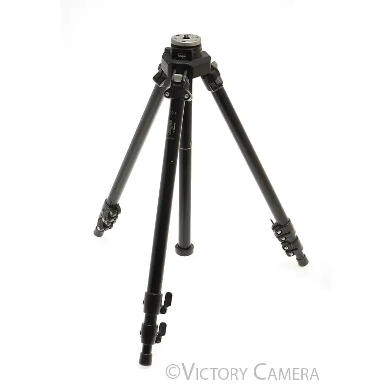 Bogen Manfrotto 3221 Black Tripod Legs (~70" Fully Extended) [EXC]