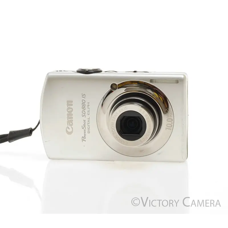 Canon PowerShot SD880 IS Digital ELPH 10MP Digital Point & Shoot [EXC]